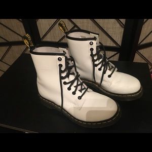 White 1460 Dr. Martens
